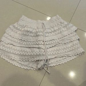 White skort